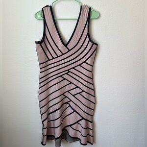 Guess Flounce Bandage Bodycon Dress Size M